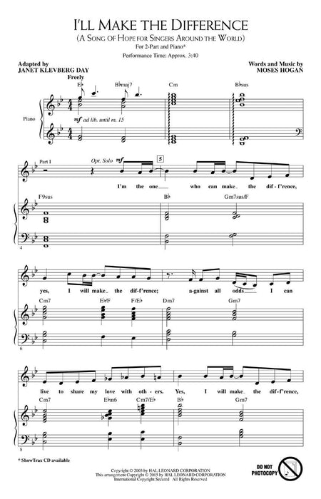 I'll Make the Difference A Song of Hope for Singers Around the World | 小雅音樂 Hsiaoya Music
