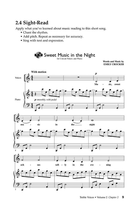 Essential Sight-Singing Volume 2 Treble Voices | 小雅音樂 Hsiaoya Music