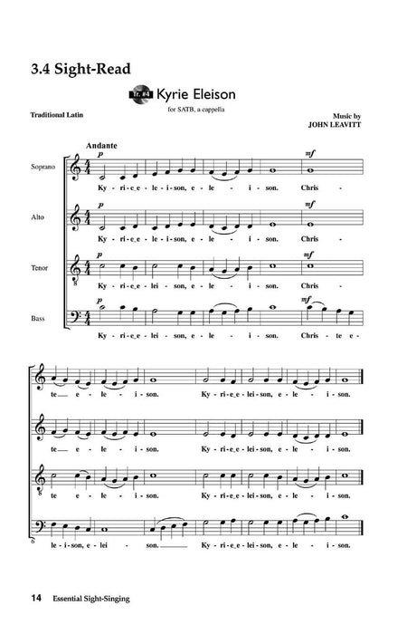 Essential Sight-Singing Volume 2 Mixed Voices 混聲 | 小雅音樂 Hsiaoya Music