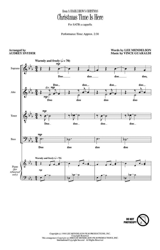 Christmas Time Is Here | 小雅音樂 Hsiaoya Music