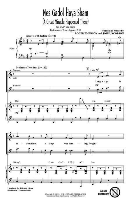 Nes Gadol Haya Sham (A Great Miracle Happened There) | 小雅音樂 Hsiaoya Music