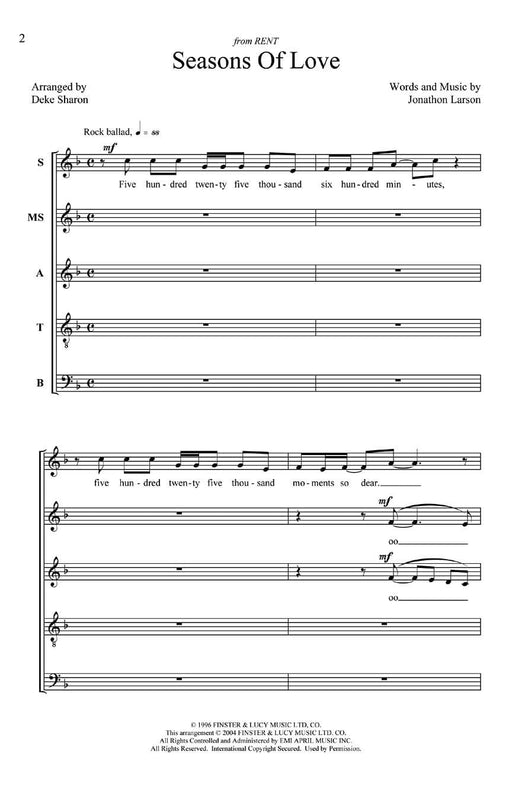 Seasons of Love | 小雅音樂 Hsiaoya Music