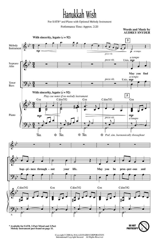 Hanukkah Wish | 小雅音樂 Hsiaoya Music