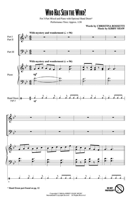 Who Has Seen the Wind? | 小雅音樂 Hsiaoya Music