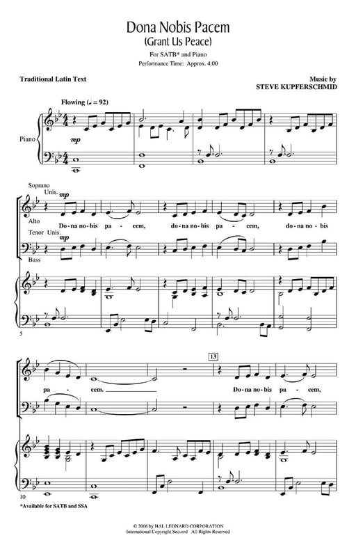 Dona Nobis Pacem (Grant Us Peace) 給我們安寧 | 小雅音樂 Hsiaoya Music
