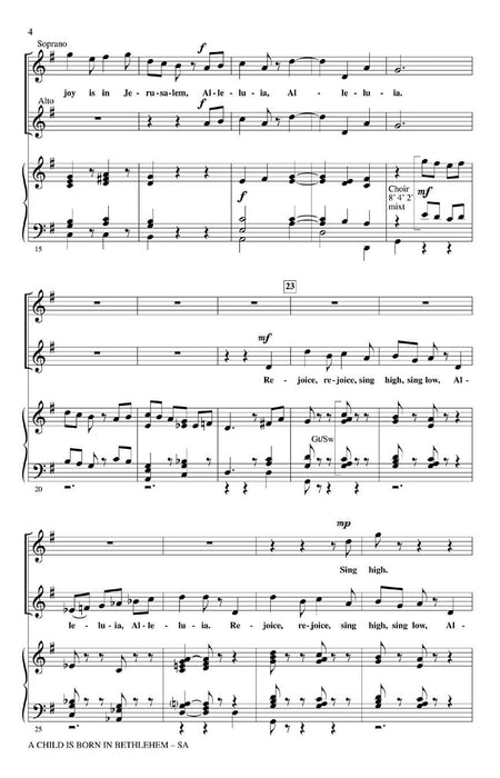 A Child Is Born in Bethlehem 伯利恆 | 小雅音樂 Hsiaoya Music