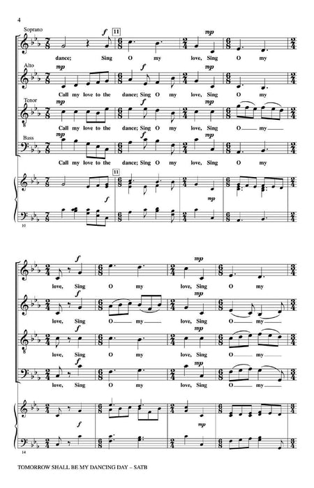 Tomorrow Shall Be My Dancing Day | 小雅音樂 Hsiaoya Music