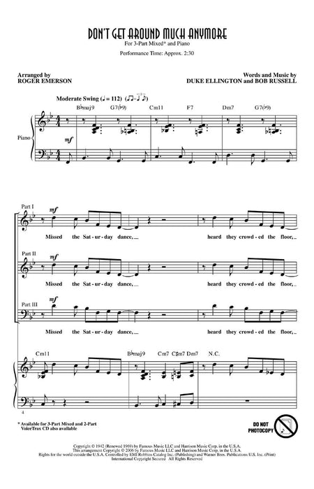 Don't Get Around Much Anymore | 小雅音樂 Hsiaoya Music