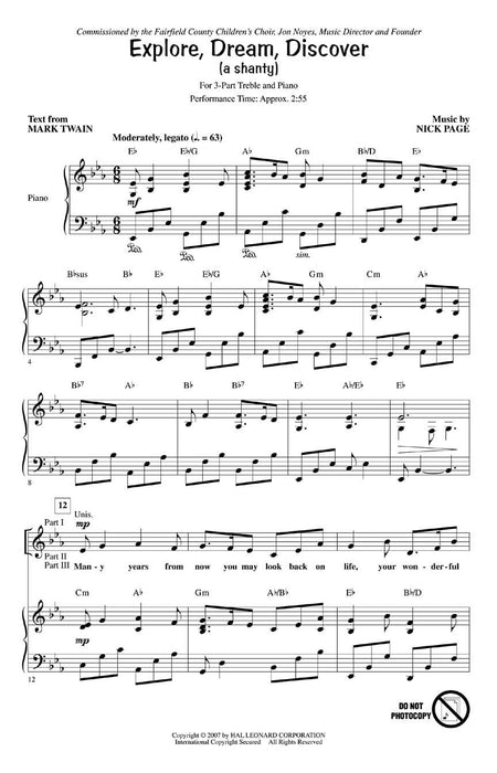 Explore, Dream, Discover (No. 2 from Three Mark Twain Settings) | 小雅音樂 Hsiaoya Music