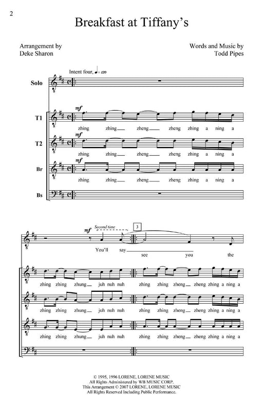 Breakfast at Tiffany's | 小雅音樂 Hsiaoya Music