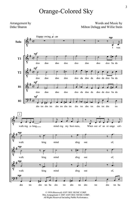 Orange Colored Sky | 小雅音樂 Hsiaoya Music