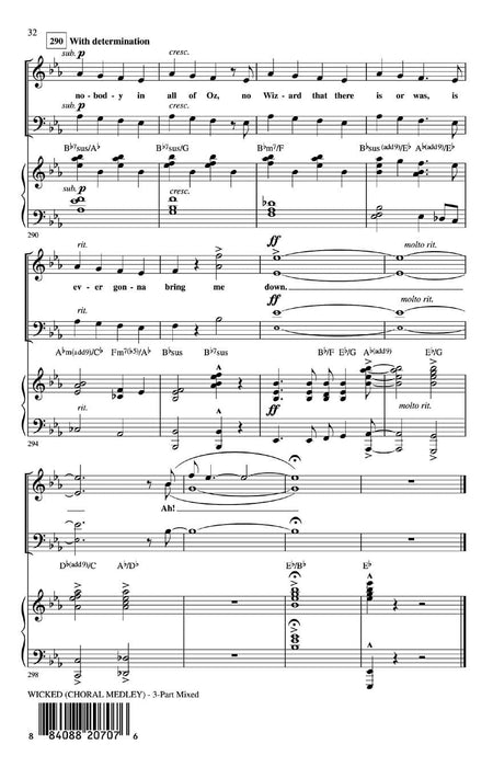 Wicked (Choral Medley) 合唱 組合曲 | 小雅音樂 Hsiaoya Music