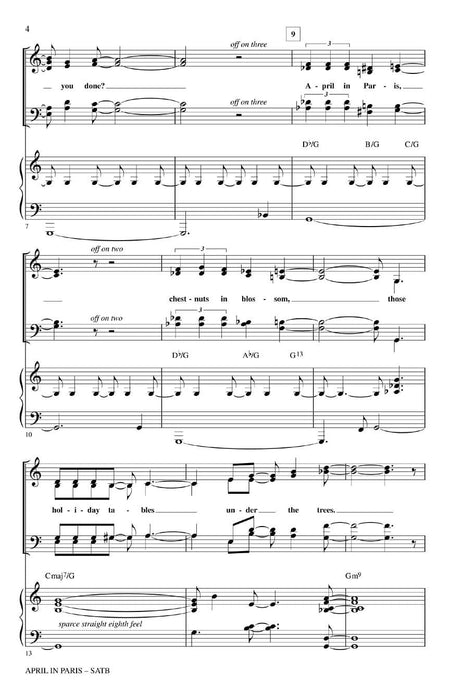 April in Paris | 小雅音樂 Hsiaoya Music