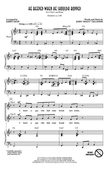 He Beeped When He Shoulda Bopped | 小雅音樂 Hsiaoya Music