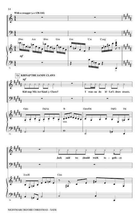 The Nightmare Before Christmas (Choral Medley) 合唱 組合曲 | 小雅音樂 Hsiaoya Music