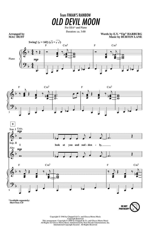 Old Devil Moon (from Finian's Rainbow) | 小雅音樂 Hsiaoya Music