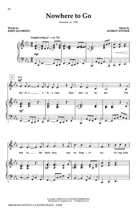 Abraham Lincoln: A Lasting Peace | 小雅音樂 Hsiaoya Music