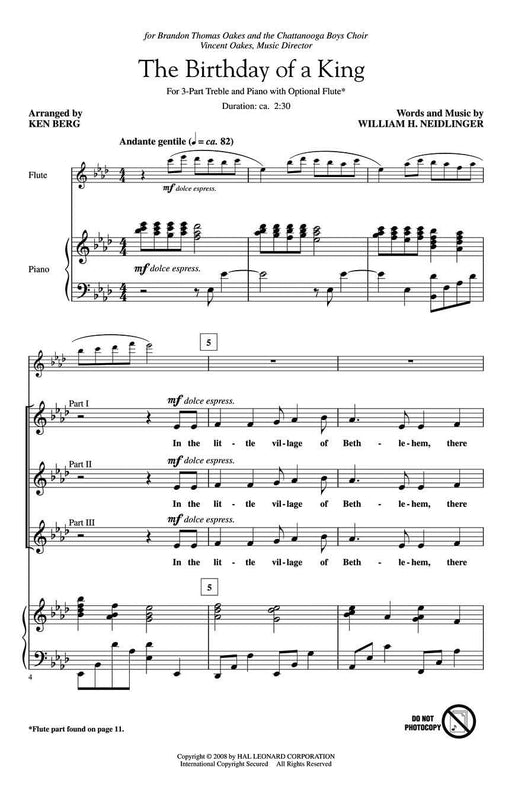 The Birthday of a King | 小雅音樂 Hsiaoya Music