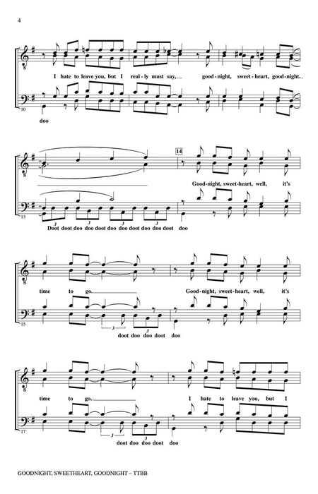 Goodnight, Sweetheart, Goodnight (Goodnight, It's Time To Go) | 小雅音樂 Hsiaoya Music