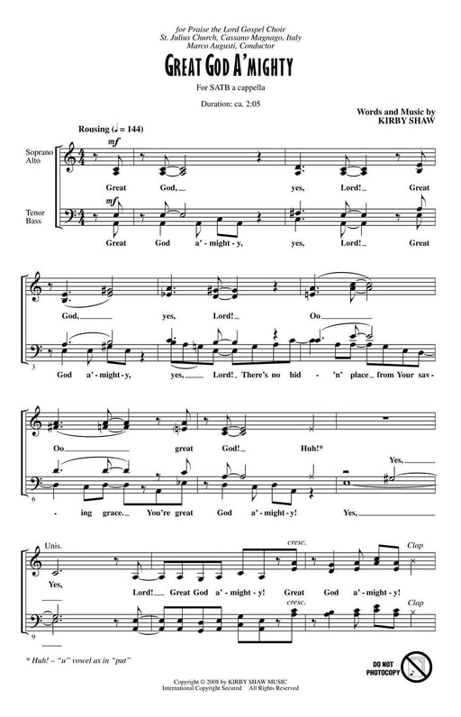 Great God A'mighty | 小雅音樂 Hsiaoya Music