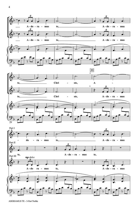 Adoramus Te | 小雅音樂 Hsiaoya Music