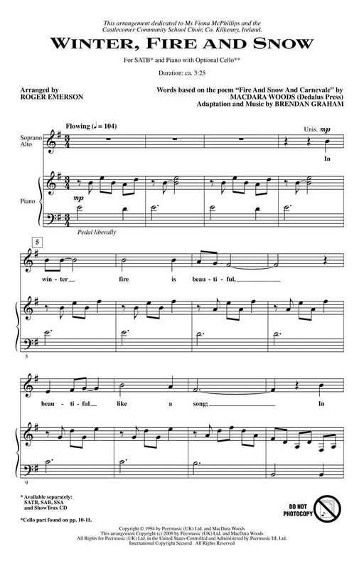 Winter, Fire and Snow | 小雅音樂 Hsiaoya Music