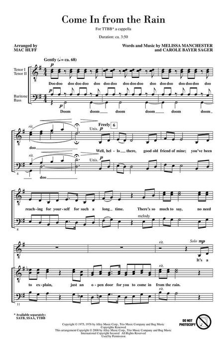 Come in from the Rain | 小雅音樂 Hsiaoya Music