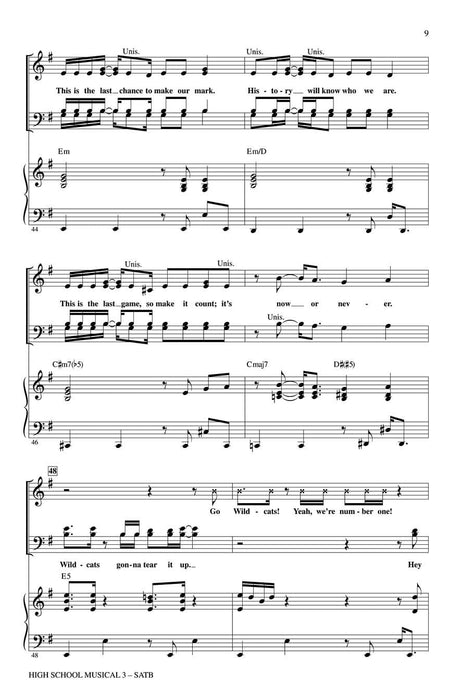 High School Musical 3 (Choral Medley) 合唱 組合曲 | 小雅音樂 Hsiaoya Music