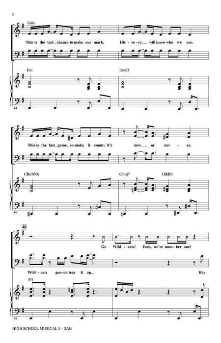 High School Musical 3 (Choral Medley) 合唱 組合曲 | 小雅音樂 Hsiaoya Music