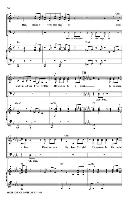 High School Musical 3 (Choral Medley) 合唱 組合曲 | 小雅音樂 Hsiaoya Music