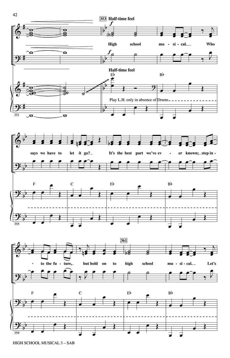 High School Musical 3 (Choral Medley) 合唱 組合曲 | 小雅音樂 Hsiaoya Music