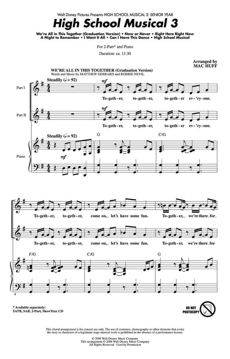 High School Musical 3 (Choral Medley) 合唱 組合曲 | 小雅音樂 Hsiaoya Music