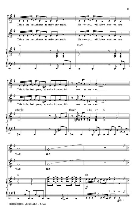 High School Musical 3 (Choral Medley) 合唱 組合曲 | 小雅音樂 Hsiaoya Music