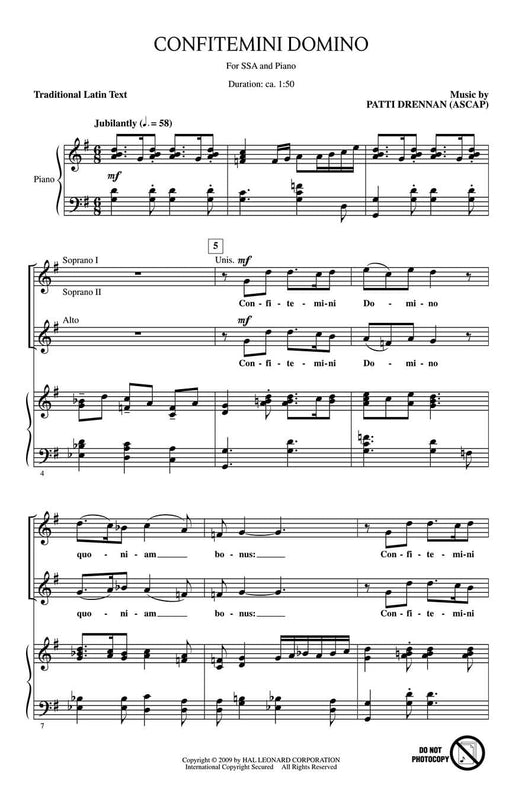 Confitemini Domino | 小雅音樂 Hsiaoya Music