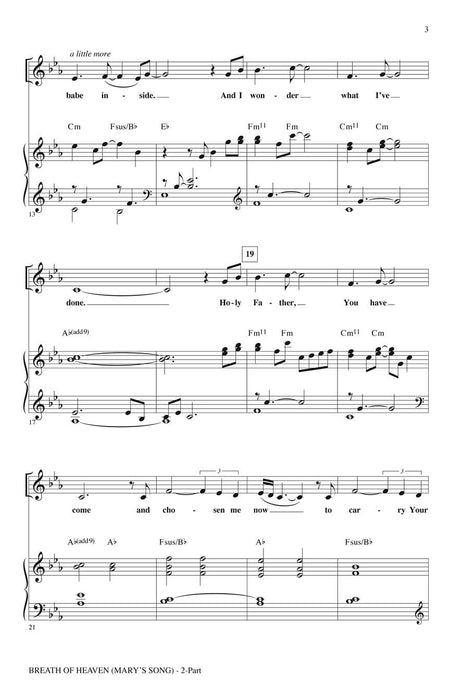 Breath of Heaven (Mary's Song) | 小雅音樂 Hsiaoya Music