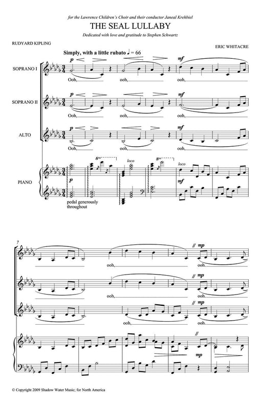 The Seal Lullaby 搖籃曲 | 小雅音樂 Hsiaoya Music