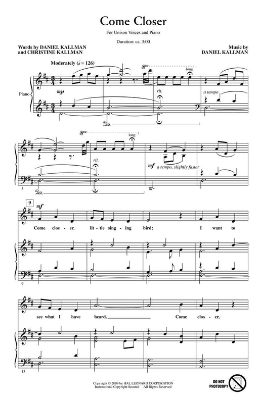 Come Closer | 小雅音樂 Hsiaoya Music