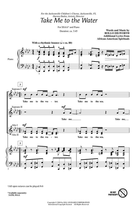 Take Me to the Water | 小雅音樂 Hsiaoya Music