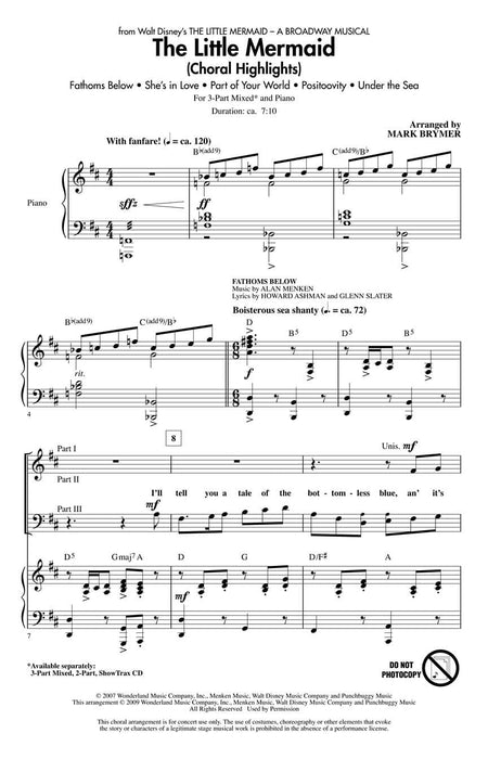 The Little Mermaid (Choral Highlights) 合唱 | 小雅音樂 Hsiaoya Music