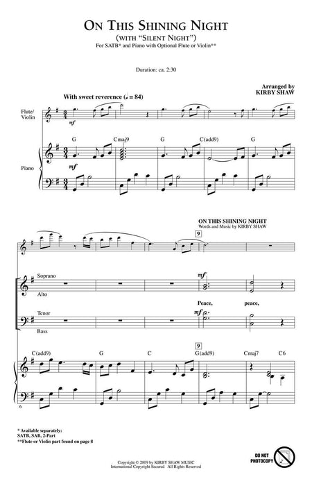 On This Shining Night (with Silent Night) | 小雅音樂 Hsiaoya Music