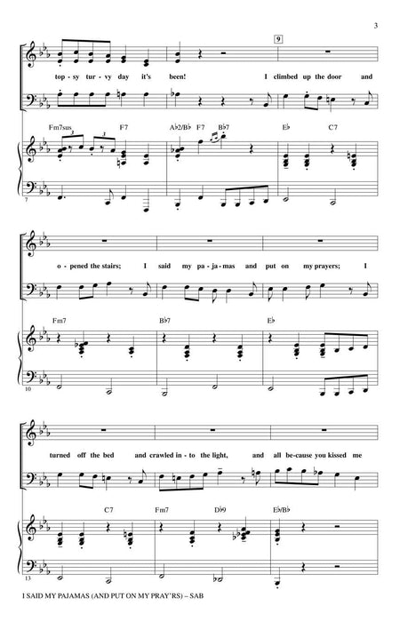 I Said My Pajamas (And Put On My Pray'rs) | 小雅音樂 Hsiaoya Music