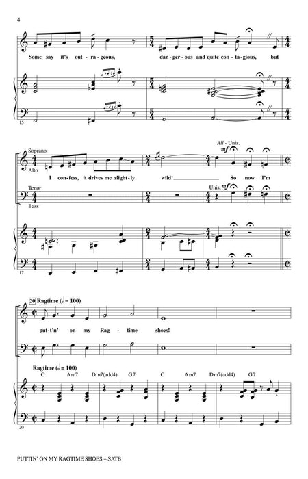 Puttin' On My Ragtime Shoes 繁音拍子 | 小雅音樂 Hsiaoya Music