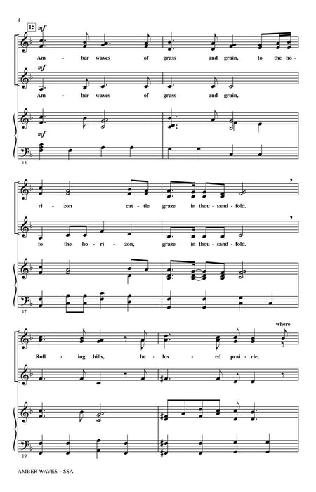 Amber Waves from American Landscapes | 小雅音樂 Hsiaoya Music