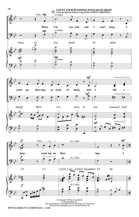 Irving Berlin's Christmas (Medley) 組合曲 | 小雅音樂 Hsiaoya Music