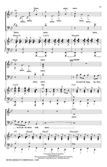 Irving Berlin's Christmas (Medley) 組合曲 | 小雅音樂 Hsiaoya Music