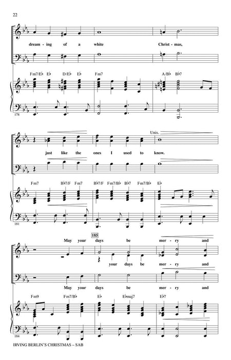 Irving Berlin's Christmas (Medley) 組合曲 | 小雅音樂 Hsiaoya Music