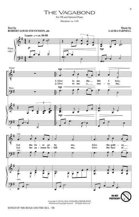 Songs of the Road and the Sea (A Collection for Tenor Bass Choir) | 小雅音樂 Hsiaoya Music