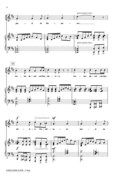 Exsultate Justi | 小雅音樂 Hsiaoya Music