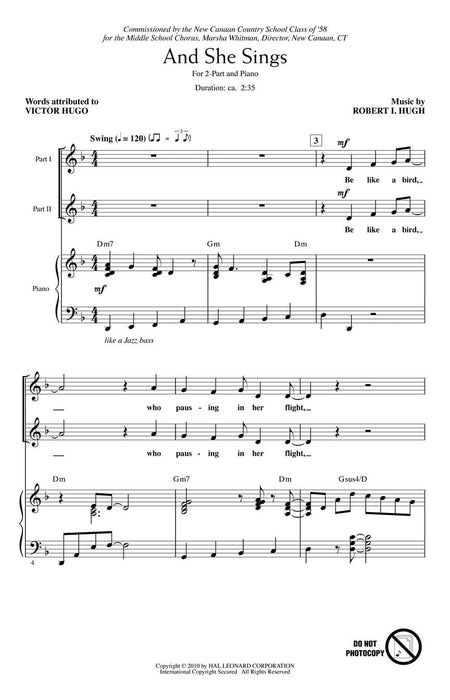 And She Sings | 小雅音樂 Hsiaoya Music