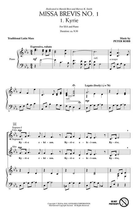 Missa Brevis No. 1 | 小雅音樂 Hsiaoya Music